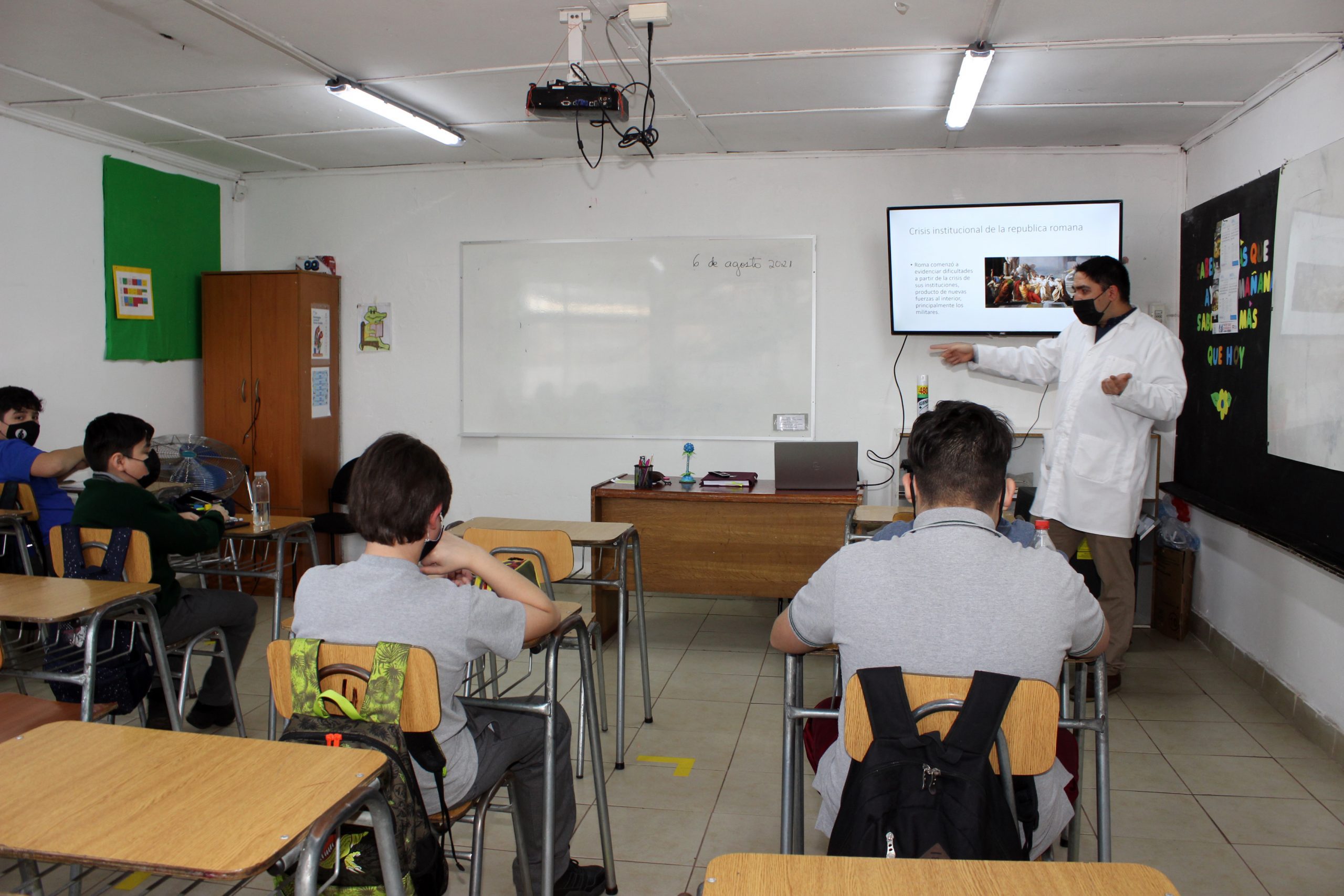 Clases presenciales en tiempos de COVID-19